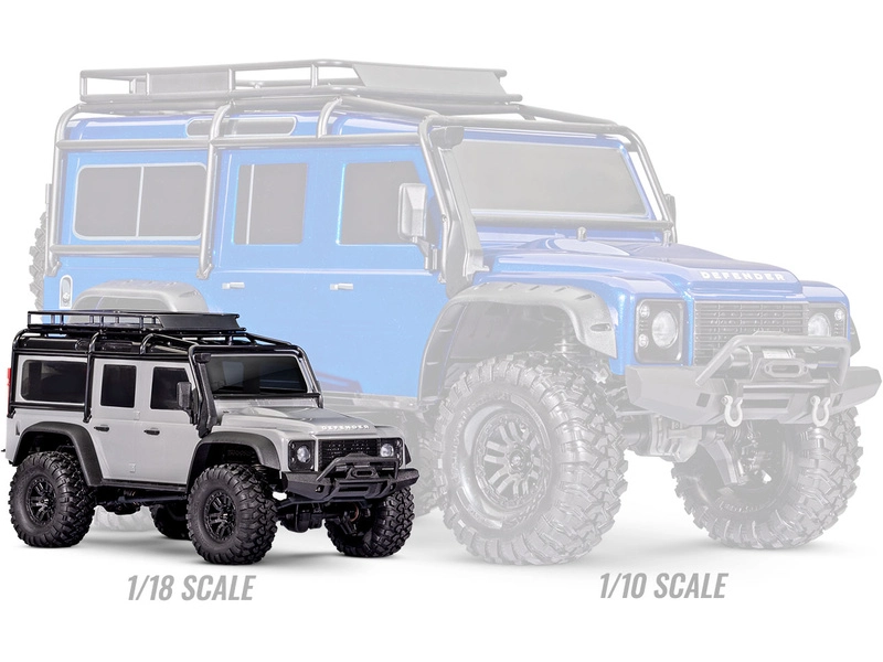 BAZAR-RC auto Traxxas TRX-4M Land Rover Defender 1:18 RTR, oranžová