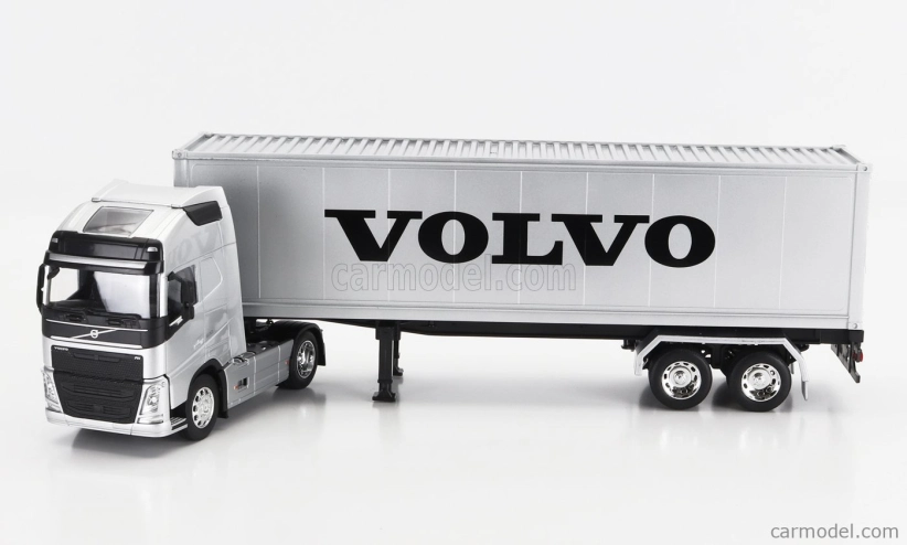 Welly Volvo Fh4 500 Truck Cassonato 2020 1:32 Silver