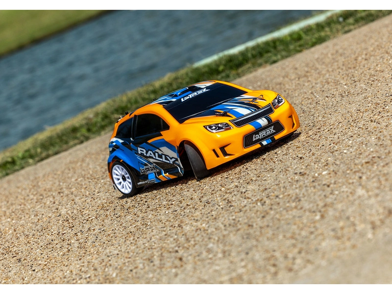 RC auto Traxxas Rally 1:18 4WD RTR, červená