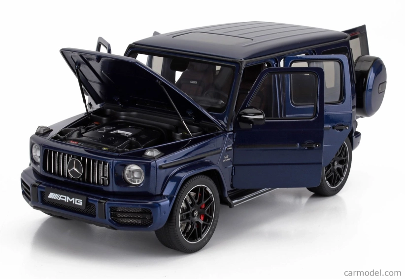 Autoart Mercedes benz triedy G G63 Amg 2019 1:18 Brilliant Blue Met