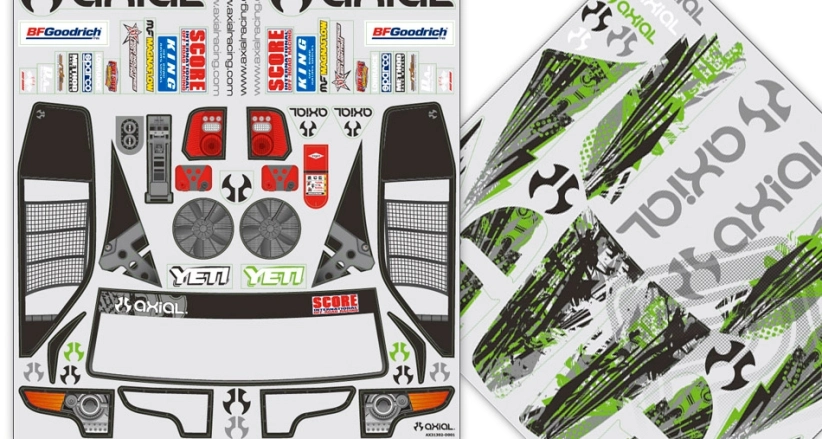 Čirá karoserie pro TT-380 SCORE Trophy Truck
