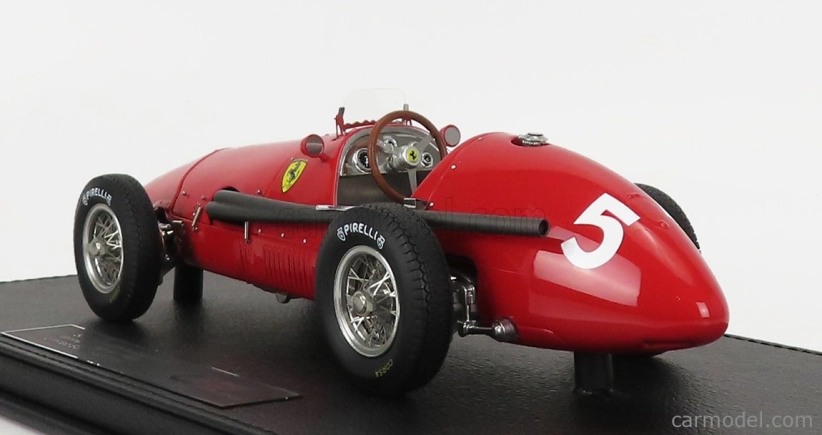 Gp-replicas Ferrari F1  500 F2 Scuderia Ferrari N 5 Winner British Gp Alberto Ascari 1953 World Champion 1:18 Red