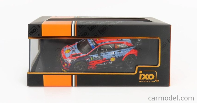 Ixo-models Hyundai I20 Wrc Coupe Mobis N 6 Rally Montecarlo 2021 D.sordo - C.del Barrio 1:43 2 Tones Blue Red