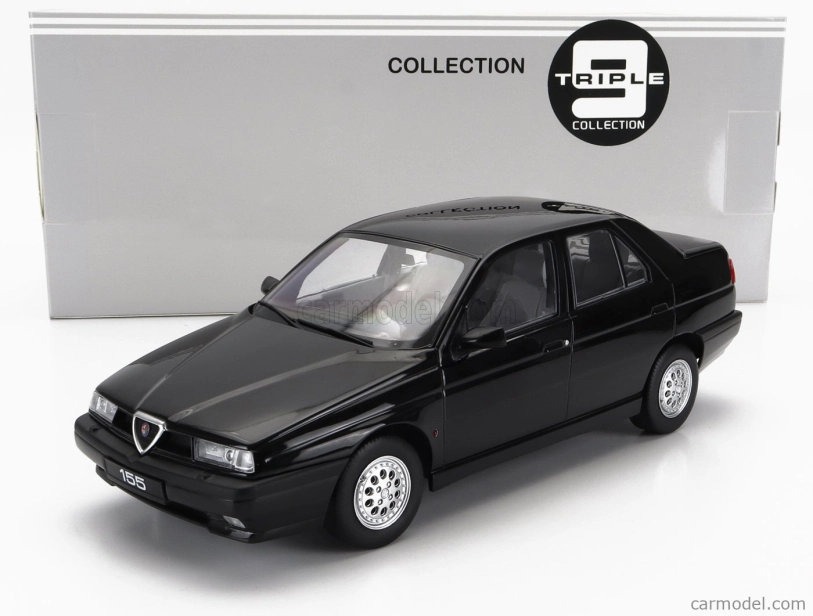 Triple9 Alfa romeo 155 1996 čierny interiér 1:18 Black Nero