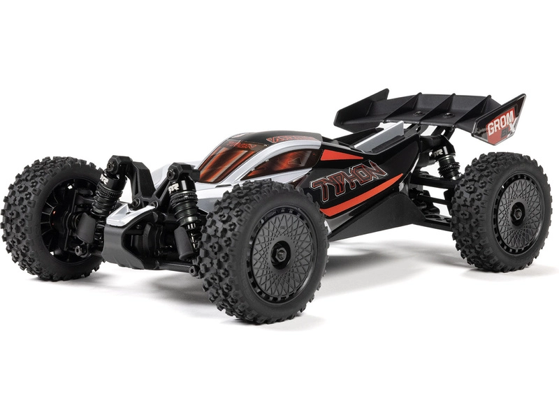 RC auto Arrma Typhon Grom 223S BLX 1:14 4WD RTR Basic, stříbrná