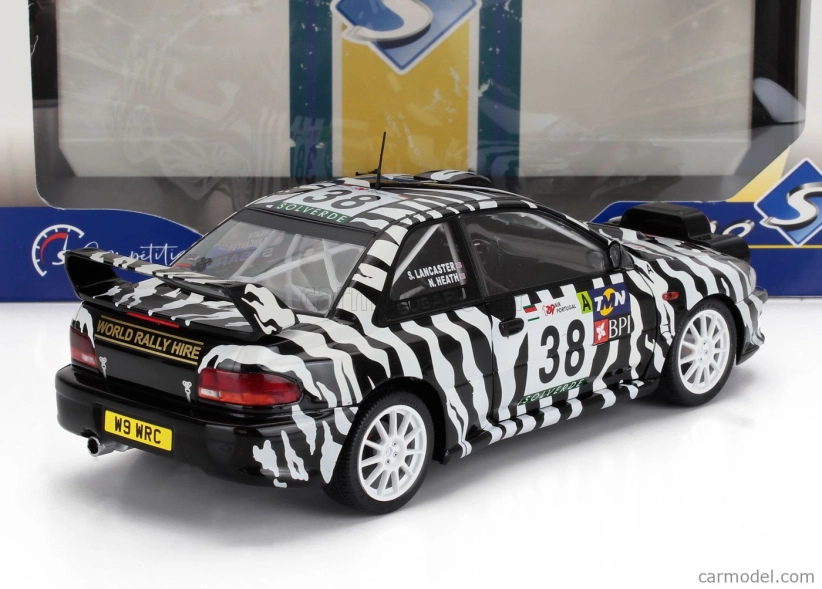Solido Subaru Impreza S5 Wrc99 N 38 Tap Rally Of Portugal 2001 Nigel Heath - Steve Lancaster 1:18 Bílá Černá