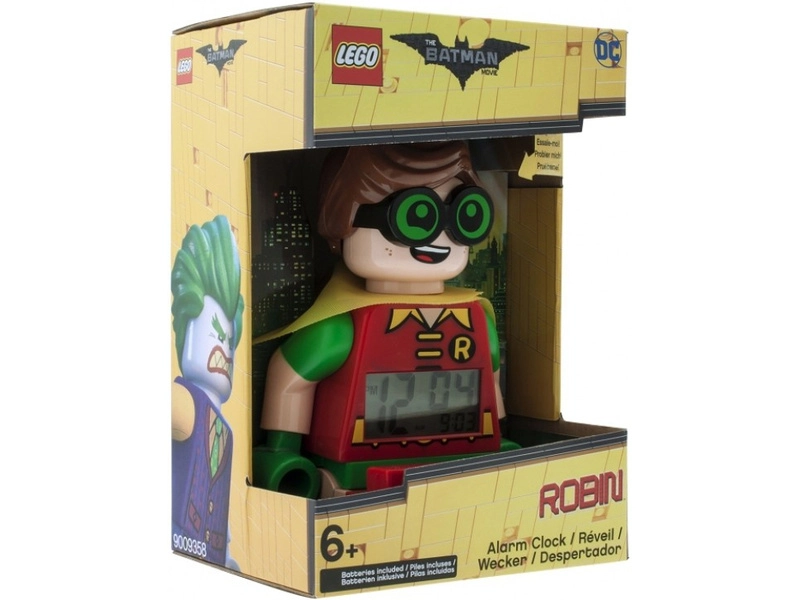 LEGO hodiny s budíkem - Batman Movie Robin