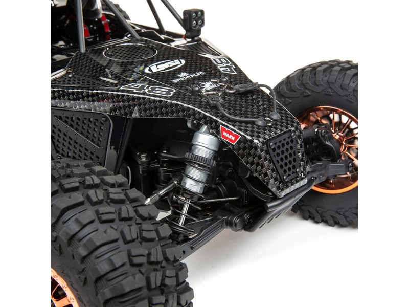RC auto Losi Lasernut U4 1:10 4WD Smart RTR, modrá