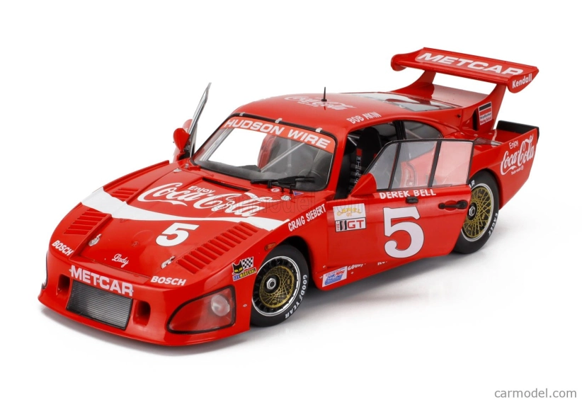 Werk83 Porsche 935 K3 Team Bob Akin Motor Racing Coca-cola N 5 2nd 24h Daytona 1981 Bob Akin - Craig Siebert - Derek Bell 1:18 Red