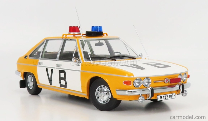 Triple9 Tatra 613 Vb Special Police Escort Of Top Government Officials 1czechoslovakia 979 1:18 Žlutá Bílá