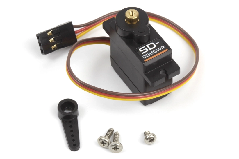 HPI SD-02MGWR Micro servo (6.0V/1.5kg/kovové prevody)