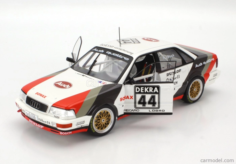 Werk83 Audi Quattro V8 Team Schmidt Motorsport Technik N 44 Winner Dtm Sezóna 1990 Hans Joachim Stuck 1:18 Biela Sivá Červená