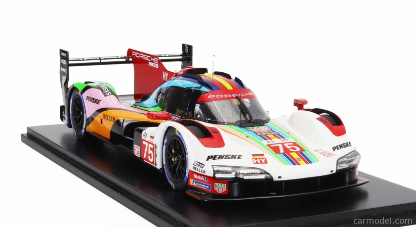 Spark-model Porsche 963 9rd 4.6l Turbo V8 Team Porsche Penske Motorsport N 75 24h Le Mans 2023 Felipe Nasr - Mathieu Jaminet - Nick Tandy 1:18 Různé