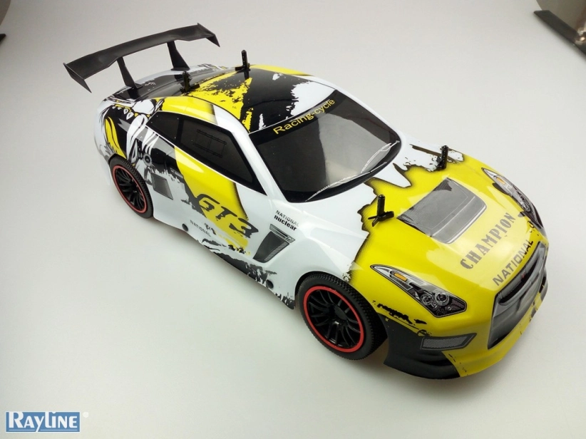 RC auto Racers Drift, žltá