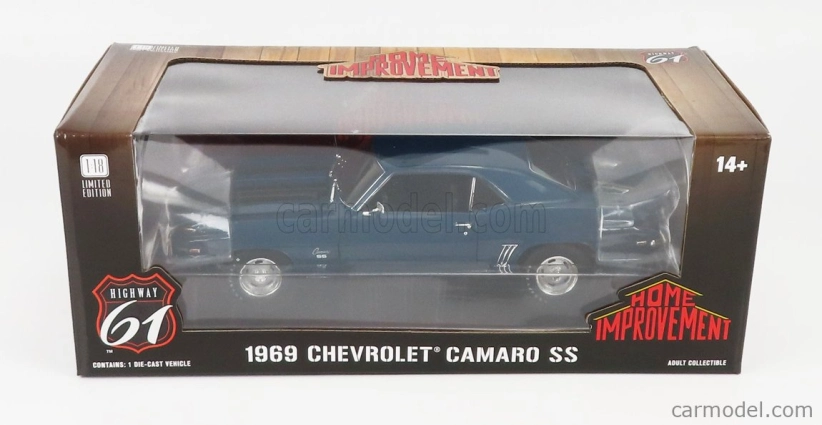 Highway61 Chevrolet Camaro Ss Coupe 1969 - The Improvement 1991-1999 1:18 Modrá čierna