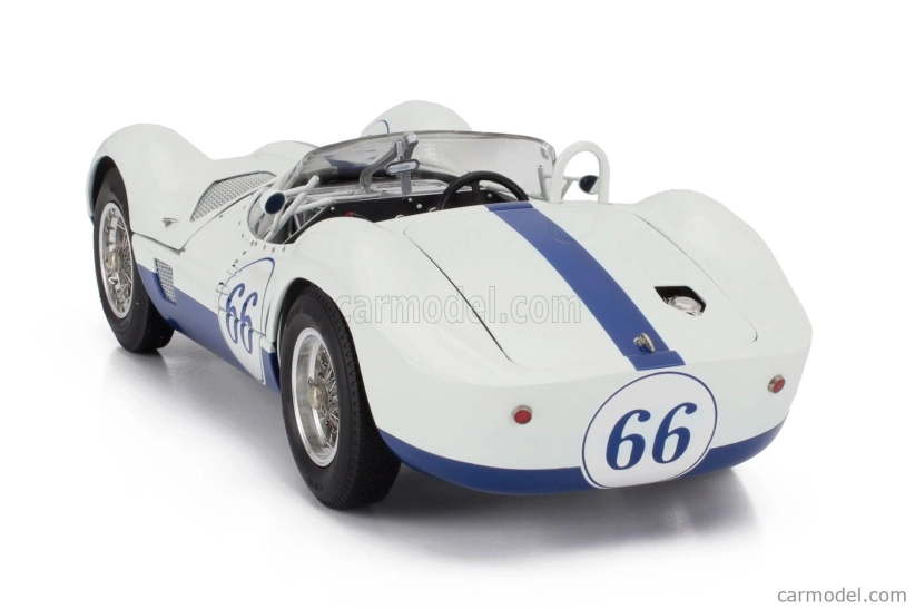 Cmc Maserati Tipo 61 2.9l S4 Spider Birdcage N 66 Winner Castle Rock Colorado Scca 1960 Jim Hall 1:18 Bílá Modrá