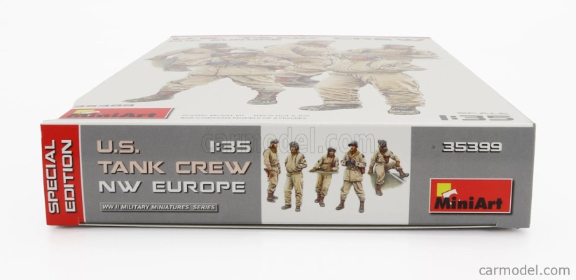 Miniart Figúrky vojak USA posádka tanku Vojenský 1944 1:35 /