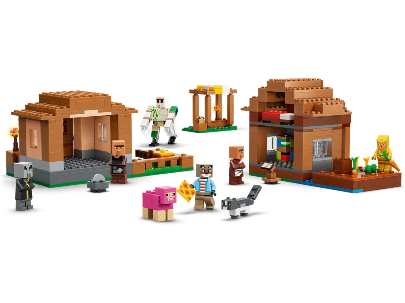 LEGO Minecraft - Útok Mága na vesnici