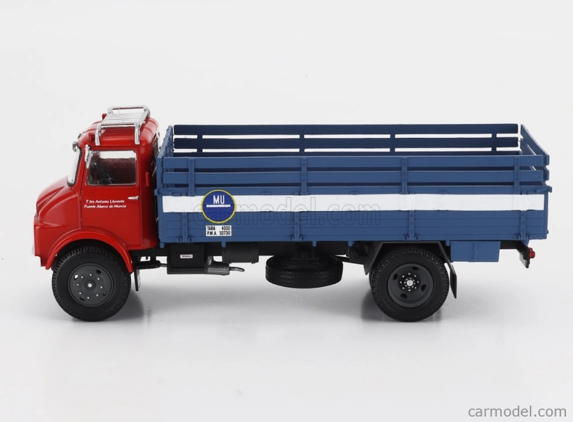 Edicola Ebro C700 Truck 2-assi 1964 1:43 červená modrá biela