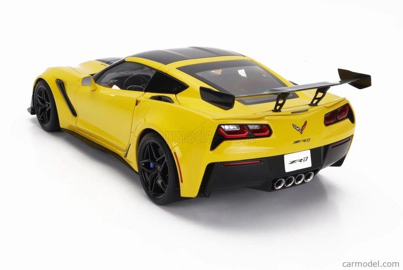 Autoart Chevrolet Corvette C7 Zr1 2017 1:18 Závodní Žlutá
