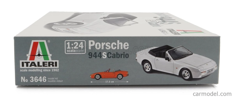Italeri Porsche 944s Cabriolet 1989 1:24 /