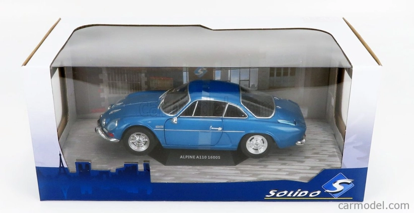 Solido Renault Alpine A110 1600s 1969 1:18 Modrá Alpina