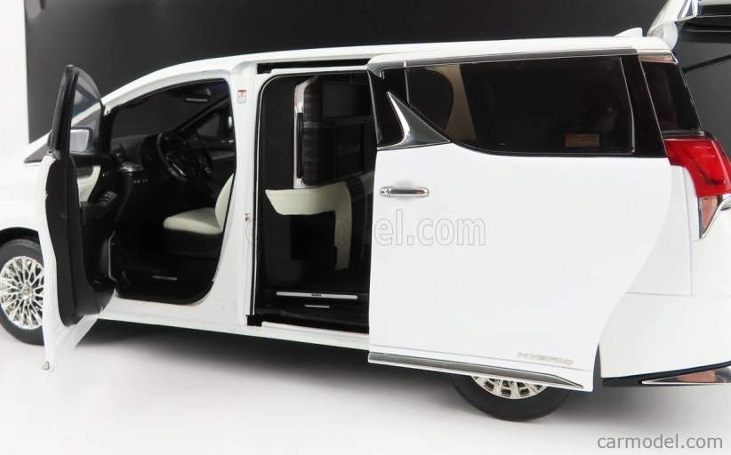 Kyosho Lexus Lm300h Minivan 2020 1:18 Bílá Perla