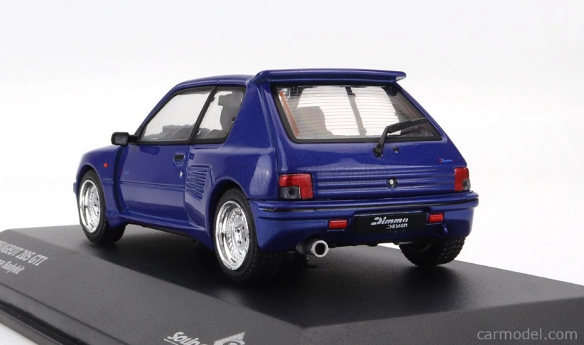 Solido Peugeot 205 Gti Dimma Body Kit 1988 1:43 Modrá
