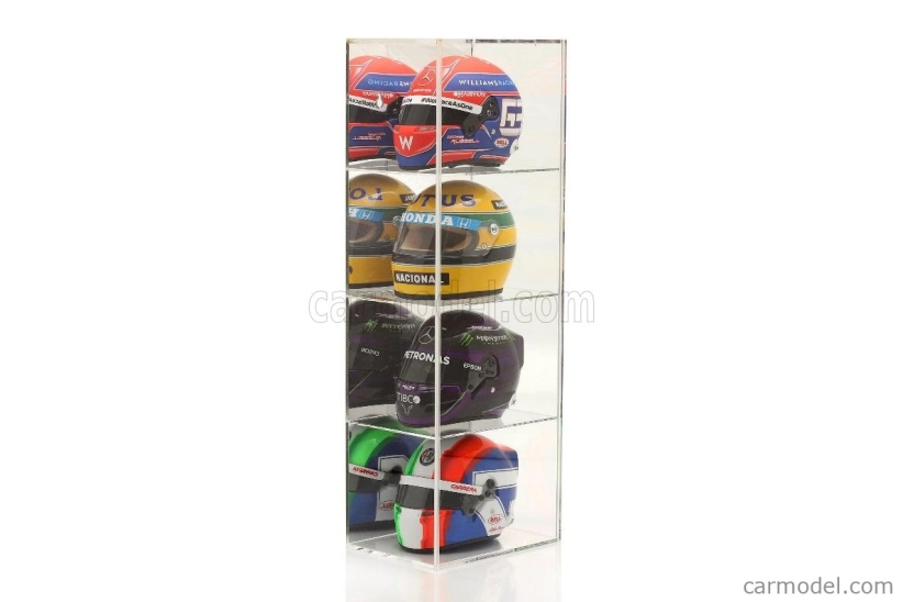 Vetrina display box Vetrina display box Hight Quality Showcase For Up To 4 Helmets 1/2 Lungh.length Cm 21 X Largh.width Cm 15.5 X Alt.height Cm 60.5 1:2 Zrcadlová Zadní Strana