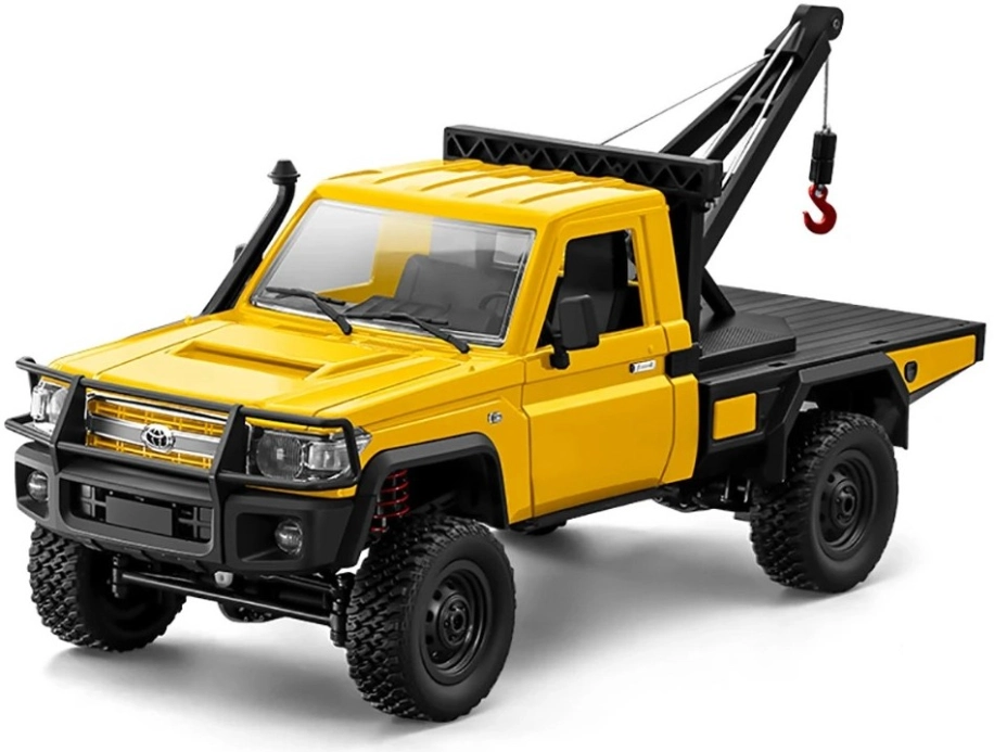 RC auto Land Cruiser Toyota s navijákem, žlutá | RCprofi.cz