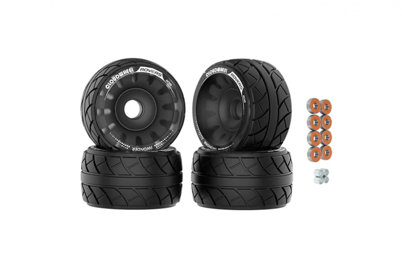 Exway Cloud Wheel pre Riot drive 110mm (čierny, 4ks)