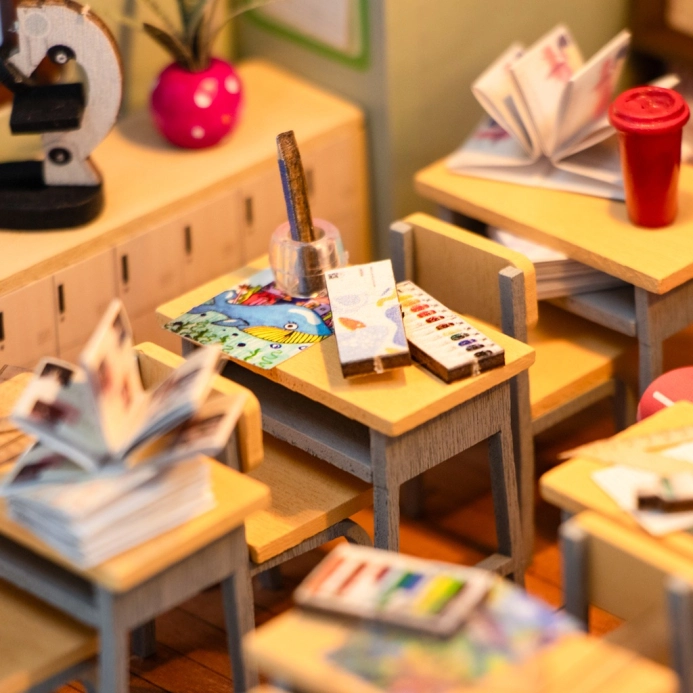 2Kids Toys Miniatúrny domček Školská trieda