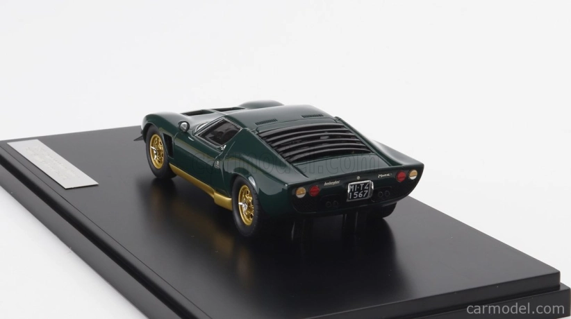 Matrix scale models Lamborghini Miura P400s Millechiodi 1969 1:43 Zelená
