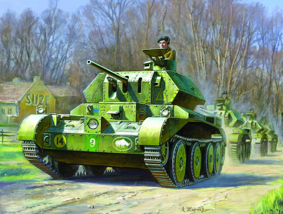 Zvezda Snap Kit - Cruiser MK IV (1:100)