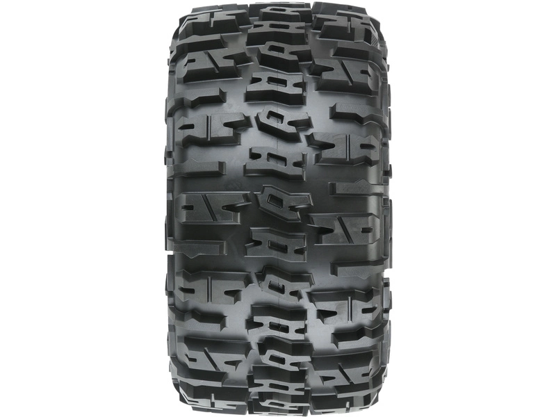 Pro-Line kolo 4.3", pneu Trencher Pro-Loc, disk Impulse H24 černo-šedý (2) (X-Maxx)