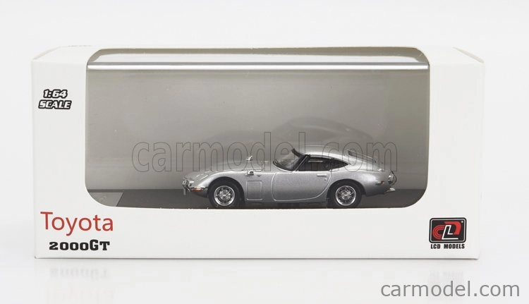 Lcd-model Toyota 2000gt Coupe 1967 1:64 Silver