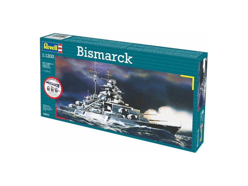 Revell Bismarck (1:1200) (štartovacia súprava)