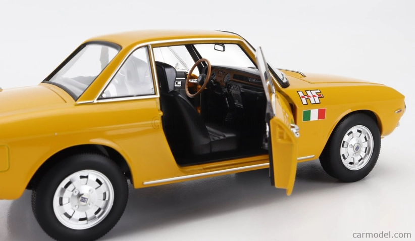 Norev Lancia Fulvia 1600 Hf Lusso 1971 1:18 Žlutá