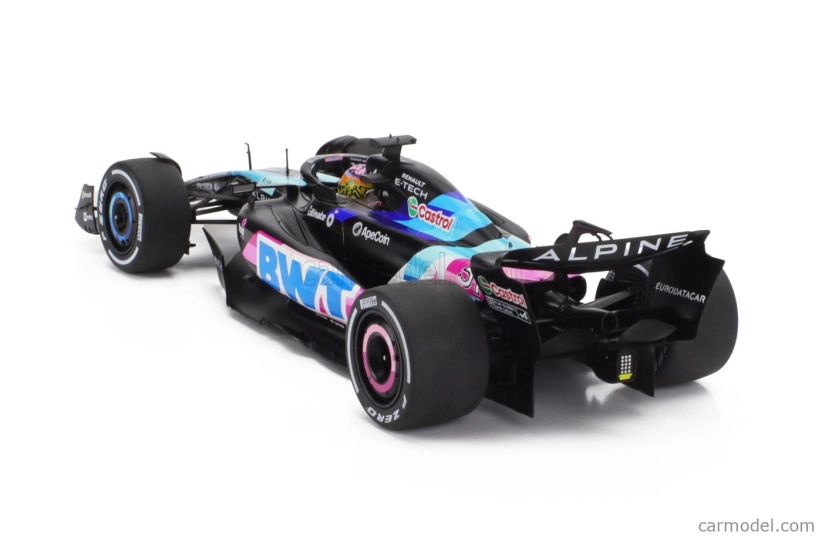 Solido Alpine F1 A524 Team Bwt Alpine N 31 Miami Gp 2024 Esteban Ocon 1:18 Černá Modrá Růžová