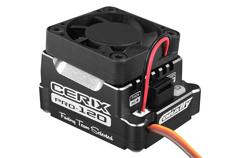 Cerix PRO 120 "Racing Factory" - 2-3S regulátor - čierny