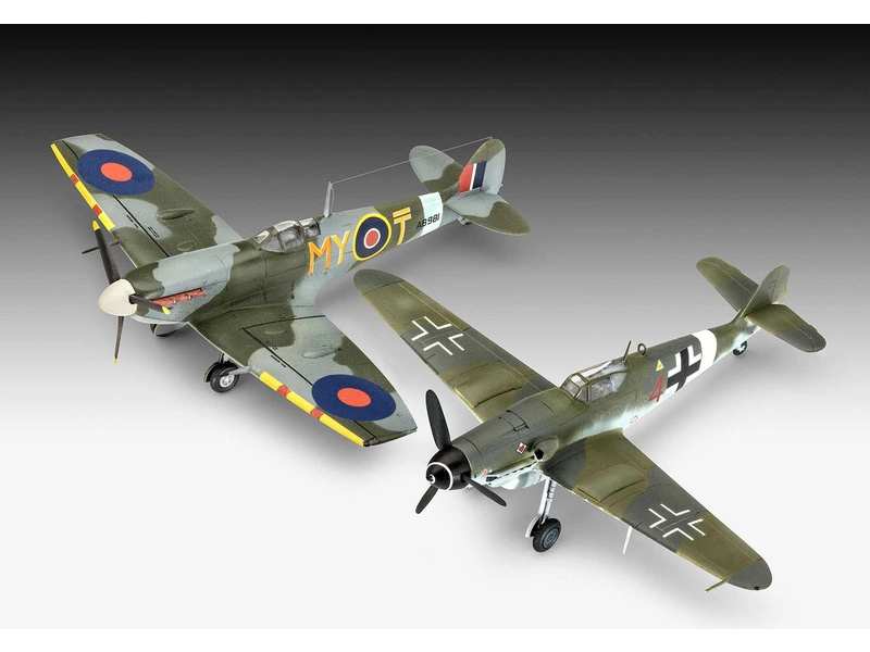 Revell Messerschmitt Bf109G-10, Spitfire Mk.V (1:72) (set)