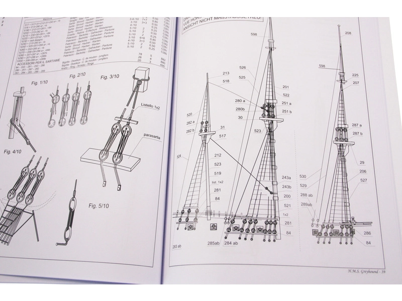 COREL H.M.S. Greyhound fregata 1720 1:100 kit