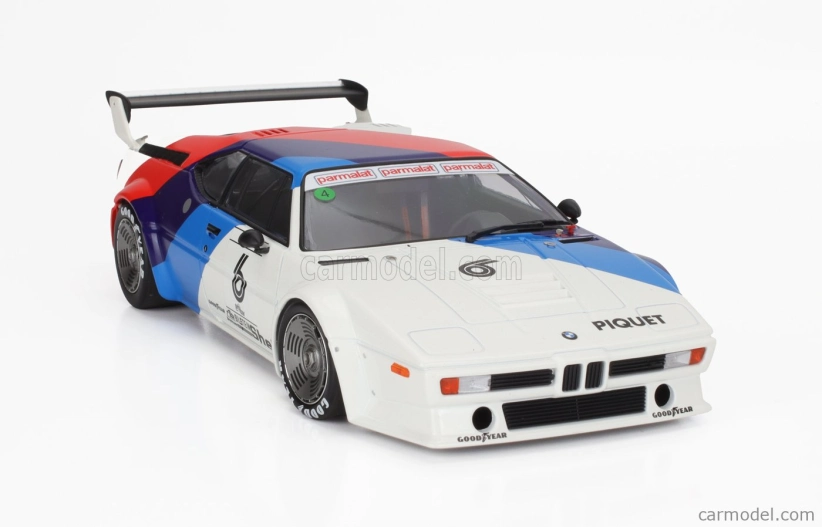 Minichamps BMW M1 Werksdesign N 6 Procar Series 1979 Nelson Piquet 1:18 Biela modrá červená