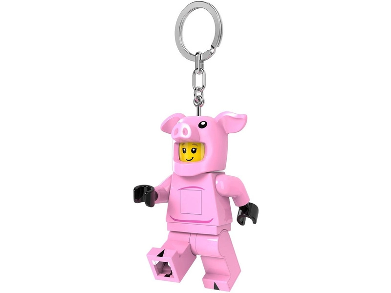 LEGO svietiaca kľúčenka – Prasiatko