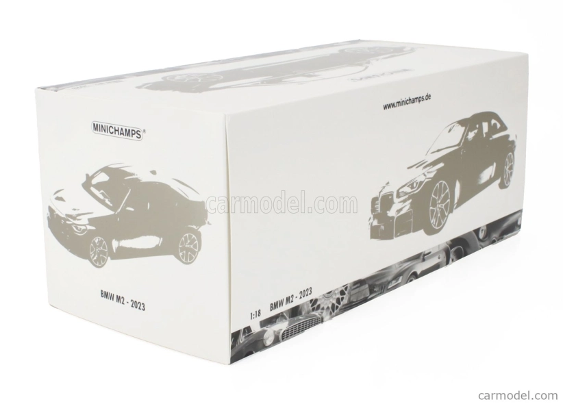 Minichamps BMW radu 2 M2 Coupe (g87) 2023 1:18 Matt Grey