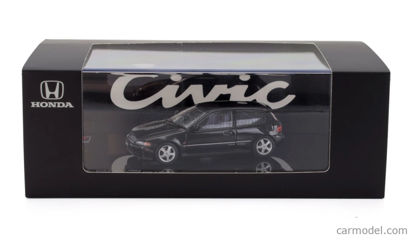 Lcd-model Honda Civic Sir Ii Eg6 Vtec 1993 1:43 Black