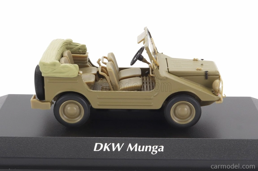 Minichamps DKW Munga Cabriolet Open 1965 1:43 Military Khaki