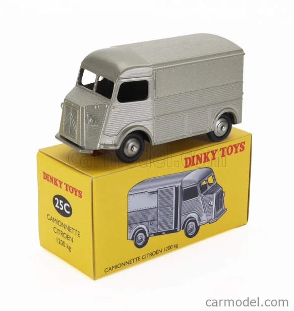 Edicola Citroen Set L'indispensable Citroen 2x H-type 1200kg Van Cibie 1955 - Coffret Box 1:43 Stříbrná Modrá