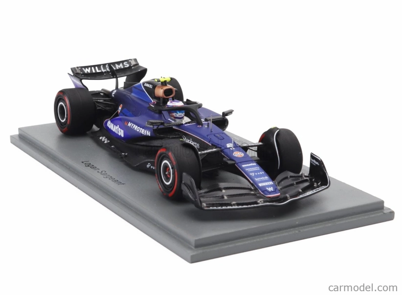 Spark-model Williams F1  Fw46 Team Williams Racing N 2 Bahrain Gp 2024 Logan Sargeant 1:43 2 Tóny Modré