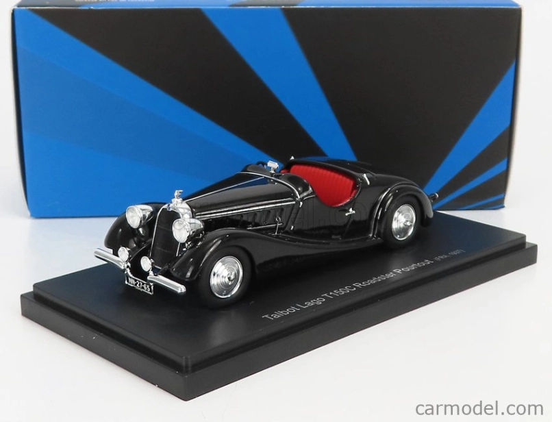 Avenue43 Talbot Lago T150c Roadster Pourtout France 1937 1:43 Black